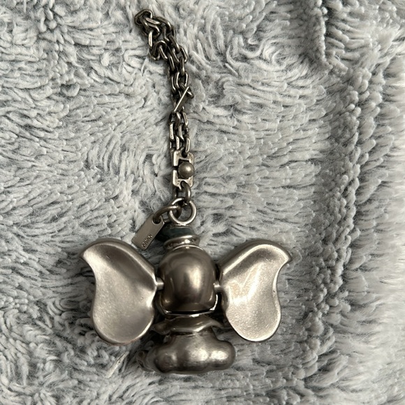 Coach x Disney Jeweled Dumbo Bag Charm Keychain - Picture 3 of 8